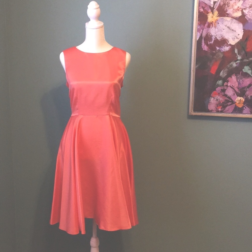 NWOT Satin Cocktail Dress
